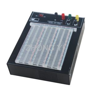  Transparent 2390 Points Powered Breadboard ABS Solderless Breadboard Power Manufactures