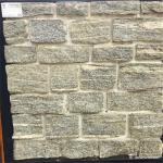 Natural stone Cement Backing Wall Cladding Tiles / Decorative Wall Covering
