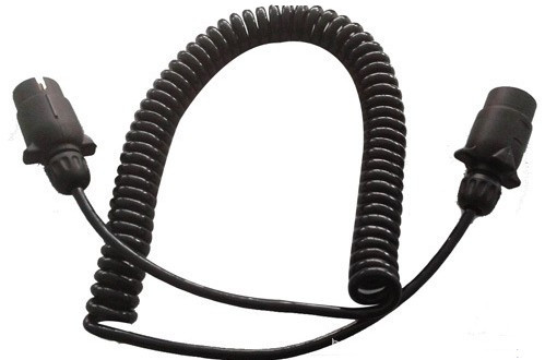 5 Meter Coiled Power Cord for Car Rear View Camera Audio And Video