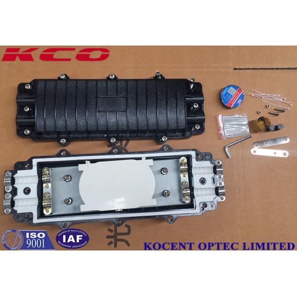 PC Material IP65 Fiber Optic Splice Closure KCO-H2295 Inline Type 2 In 2 Out