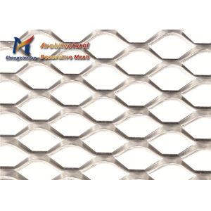 Balustrades Aluminum Expanded Mesh Screen 1.5mm Diamond Pattern