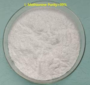 China Food Industry L Methionine Supplements Powder CAS 63-68-3 C5H11NO2S on sale
