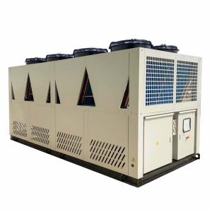  Air Cooled Water Chiller System Industrial Chiller Cooling Machine 60 HP 50 TR Cooling Capacity For Exruder Manufactures
