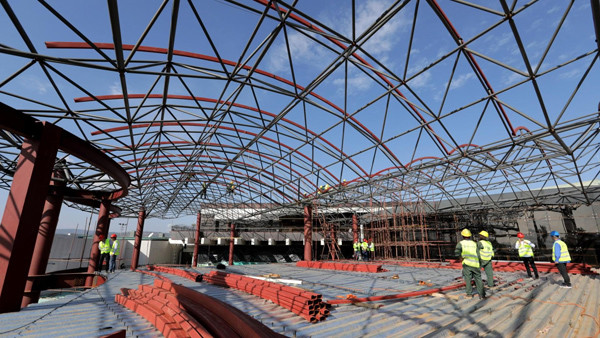 Weather Resistant Steel Structure Workshop Prefabricated Steel Frame Construction