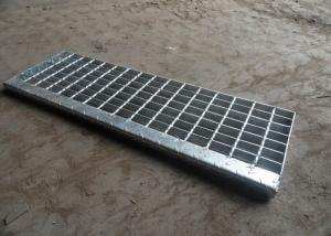  Hot Dip Galvanised Stair Treads , T1 / T2 / T3 / T4 Bar Grating Stair Treads Manufactures