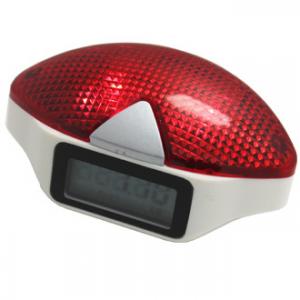 China Digital Pedometer With Safety Light on sale