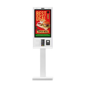 Buy cheap Self Service Interactive Ordering Station Automated Fast Food Kiosk For Retail from wholesalers