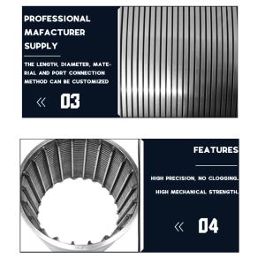 High Performance Wedge Wire Screen For Reliable Solid Liquid Separation