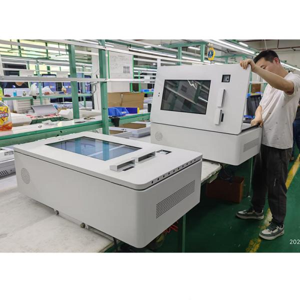 21.5" Outdoor Hotel Check in Self Service Payment Machine with NFC Card Dispenser
