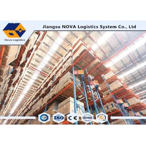 Buy cheap High Capacity Mobile Pallet Racking , Powder Coated Heavy Duty Warehouse Storage from wholesalers