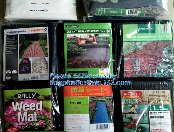 Heavy duty Weed barrier fabric, landscape fabric for weed control, biodegradable pp woven ground cover,Weed Barrier Fabr