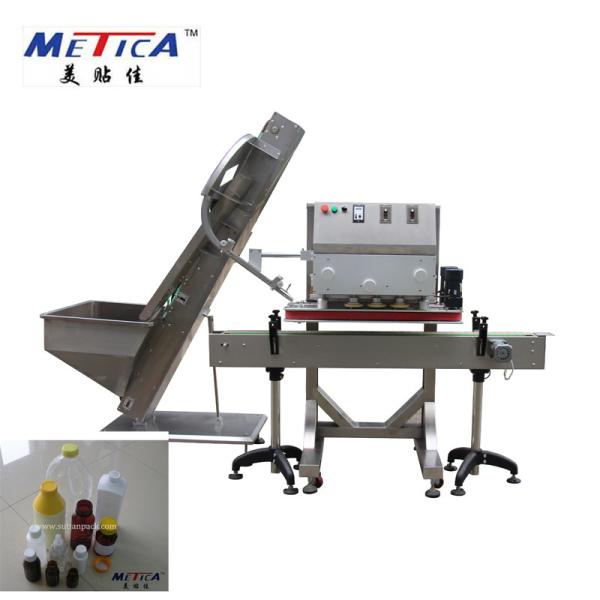 Quality METICA Automatic Plastic Bottle Capping Machine Spindle Cappers 1800BPH-9000BPH for sale