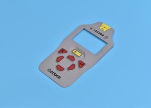 China Multi-colored Rubber Keypad With Carbon Pill Insert on sale