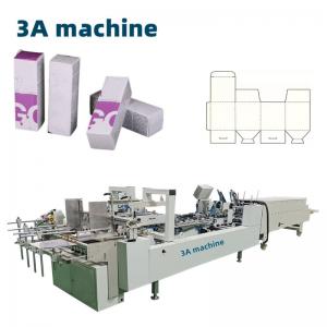  Automatic Grade Automatic Box Folder Gluer Machine CQT 800 for Corrugated Cardboard Manufactures