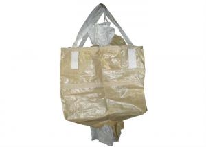 Virgin Polypropylene PP Woven Jumbo Bags For Packing Bulk Powder Cargo