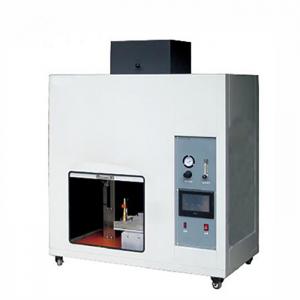Vertical Plastic Smoke Density Detector , HB Level Combustion Ul 94 Smoke Testing Equipment