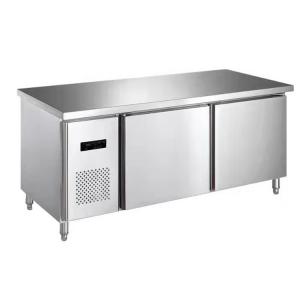 China Fan Cooling Stainless Steel Under Counter Fridge With CE 1.2m 1.5m 1.8m on sale
