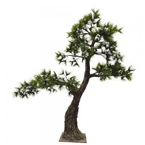 China High Simulation Landscape Plastic Pine Tree 150cm Restaurant Ornaments on sale
