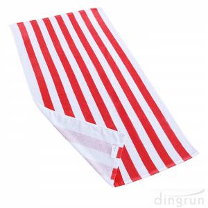 Soft Absorbent and Plush 100% Cotton Cabana Striped Beach Pool Bath Towel Manufactures