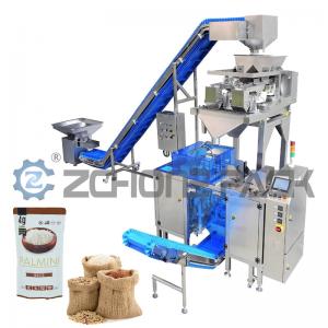  1kg 5kg Rice Packing Machine Automatic Granule Product Bag Filling And Sealing Machine Manufactures