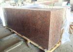 Maple Red Kitchen Island Granite Top 1.8 Cm Thick 4 Edges Polished