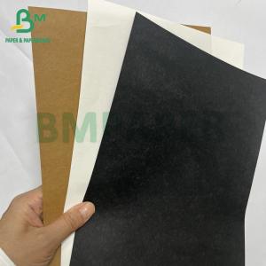 China 0.55mm Tear Resistance Colorful Washable Tex Kraft Paper Fabric on sale