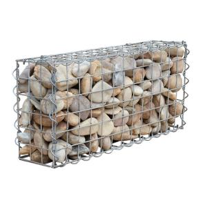  Galvanized 4mm Gabion Fence System Stainless Steel Wire Welded Gabion Wall Manufactures