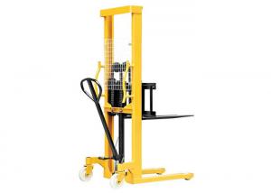  2 Ton Manual Forklift Stacker , Heavy Column Steel Hand Pallet Stacker Manufactures