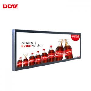  700 Nits 23.1'' Transparent LCD Screen Stretched Digital Monitor Display For Elevator Manufactures