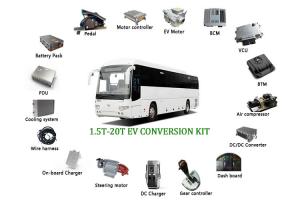 Power Train System IE 4 EV Electric Bus Conversion Kit 460V 480V AES08T