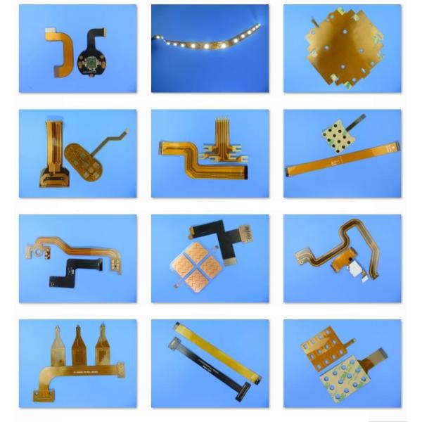 Flexible Printed Circuit (FPC) | Flex Circuits Strip Immersion Gold | Polyimide Flex PCB for Wireless Broadband Router