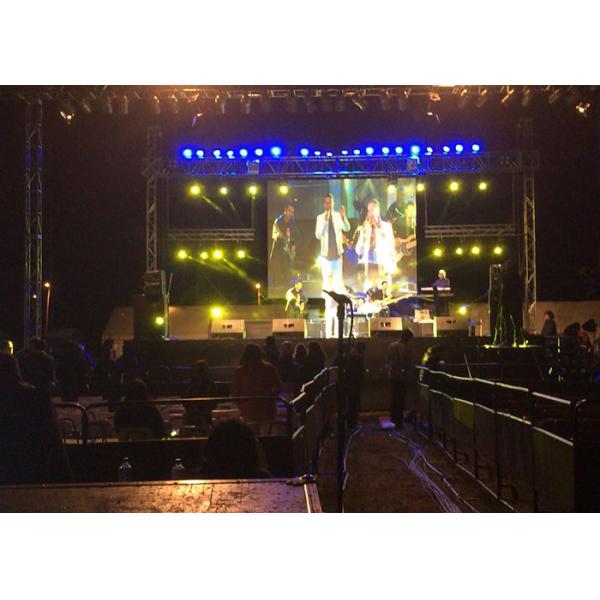 1/16 Scan Stage Background Led Screen For Indoor Event Music Show