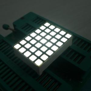  White 5x7 Dot Matrix LED Display High Efficiency Programmable LED Display Manufactures