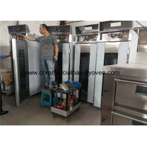 SS 304 Bread Dough Proofer Microcomputer Touch Control Timing Function