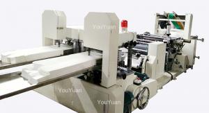 China Embossed Cocktail Napkin Tissue Paper Machine 240x240mm 300 Meters Per Minute on sale