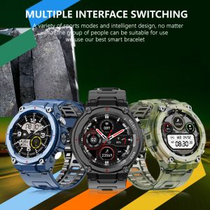 China Q998K Men 600Mah 1.28inch IP68 Waterproof Smart Watch Support Ble5.1 on sale