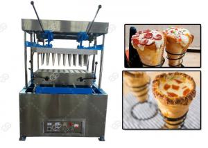  Electric Mode Snacks Making Machine / Cone Pizza Forming And Pizza Cone Making Machine Manufactures