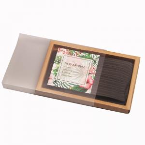 China Kraft Drawer Style Scented Cardboard Tea Packaging , Recycle Tea Paper Box on sale