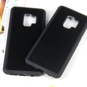 Buy cheap TPU material with Carbon fiber design for Samsung S9, best protective phone from wholesalers