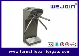 China Automatic Turnstile Barrier Gate Waist Height Turnstile For Access Control System on sale