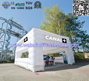  Modern White Cube Inflatable Booth Tent For Garden Party And Event Manufactures