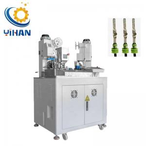 China YH-ST02S Fully Automatic Double Head Wire Cable Waterproof Seal Plug Inserting Terminal Crimping Machine on sale