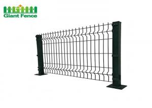  HGMT Square column 75*150mm PVC Coated Garden Fence Manufactures