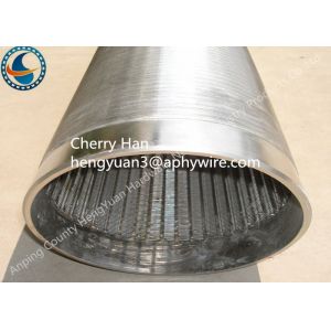 China Full Welding Johnson Water Filter Pipe Anti Corrosion For Oil / Gas Industry on sale
