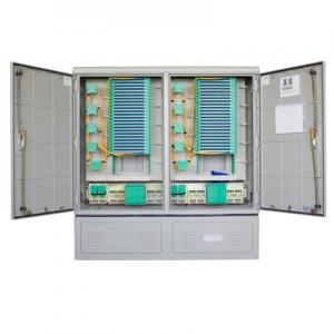 China 576 Core SMC Double Door Fiber Distribution Cabinet For FTTx Network on sale