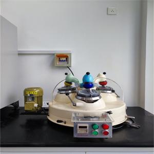  9rpm Three Head Lab Sample Grinders Machine For Sample Test Manufactures