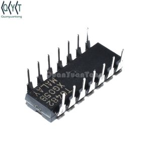 China CD40106 CD40106BE CD40106B CMOS Hex Schmitt Trigger Inverter IC 6 Channel DIP14 IC Chip Original and New on sale