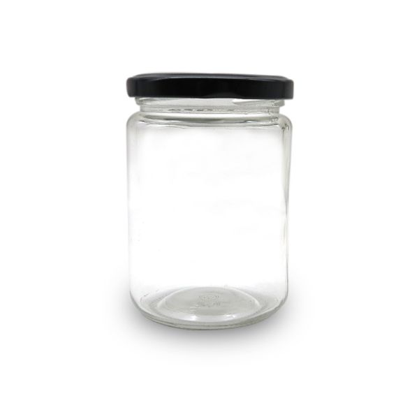 Secure Seal Mini Glass Canning Jars , 500ml / 720ml Round Glass Container