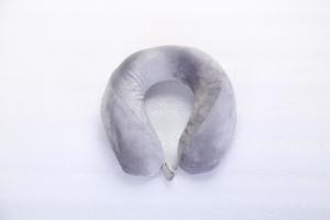 China Grey Color Car Additional Accessories U Shape Memory Foam Travel Pillow on sale