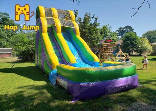 8x4m Adult Size Inflatable Water Slide Inflatable Water Games For Children Adults